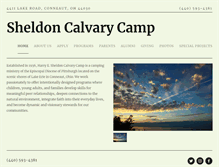 Tablet Screenshot of calvarycamp.org